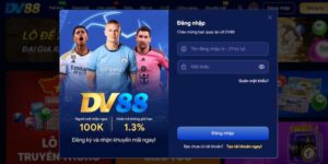Đăng nhập DV88 với hướng dẫn nhanh chóng